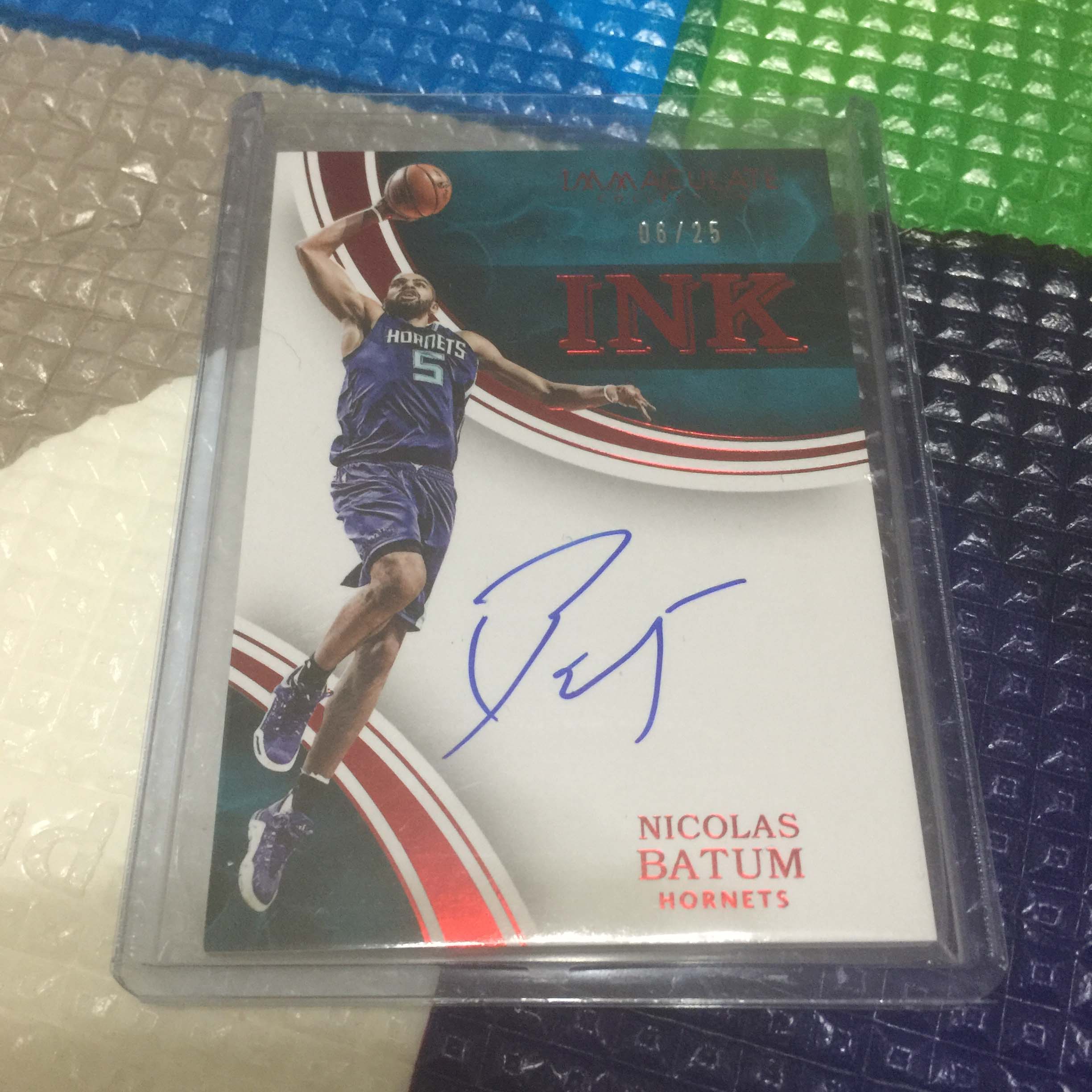 【ks拍卖】2015-16 panini immaculate 巴图姆 batum