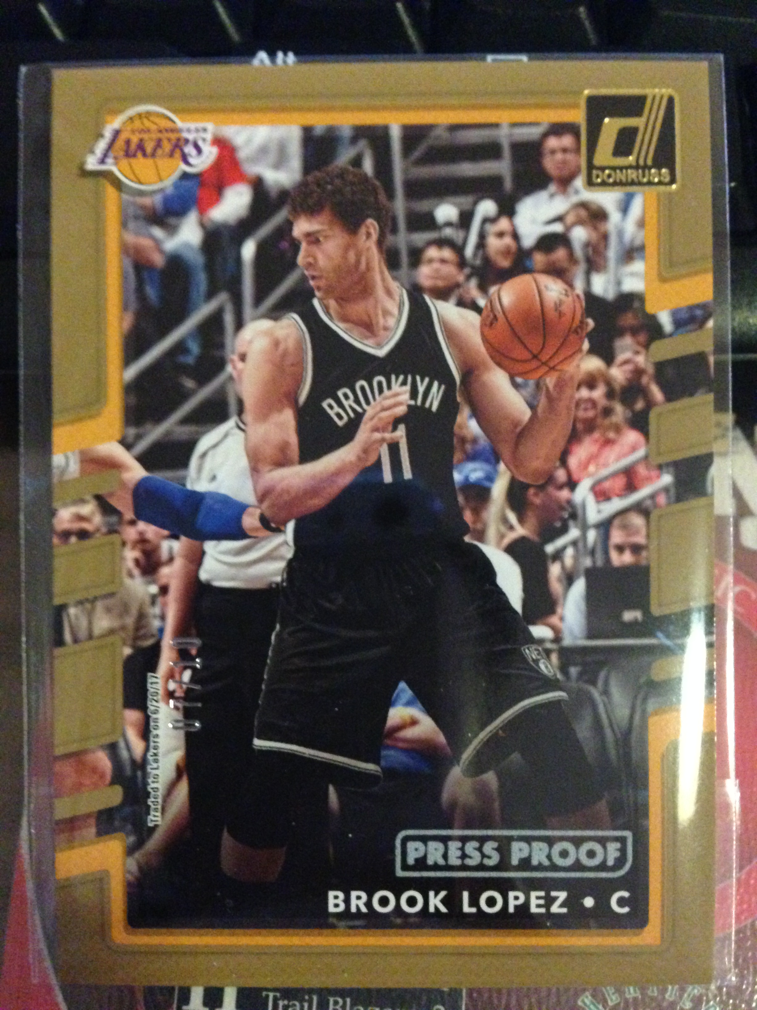 2017 donruss 杜蕾斯 brook lopez 布鲁克 洛佩兹 07