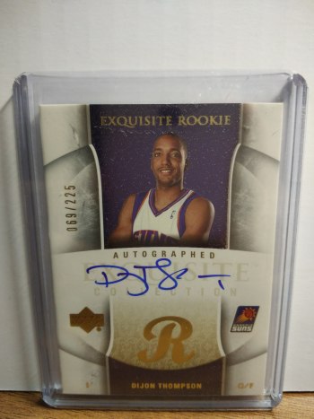 2005-06 木盒系列 太阳迪琼·汤普森新秀签名