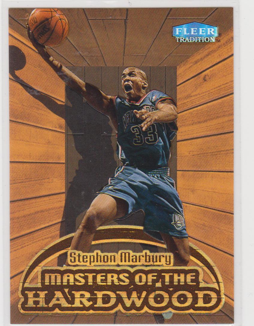 1999-00 fleer tradition 马布里 master of hardwood