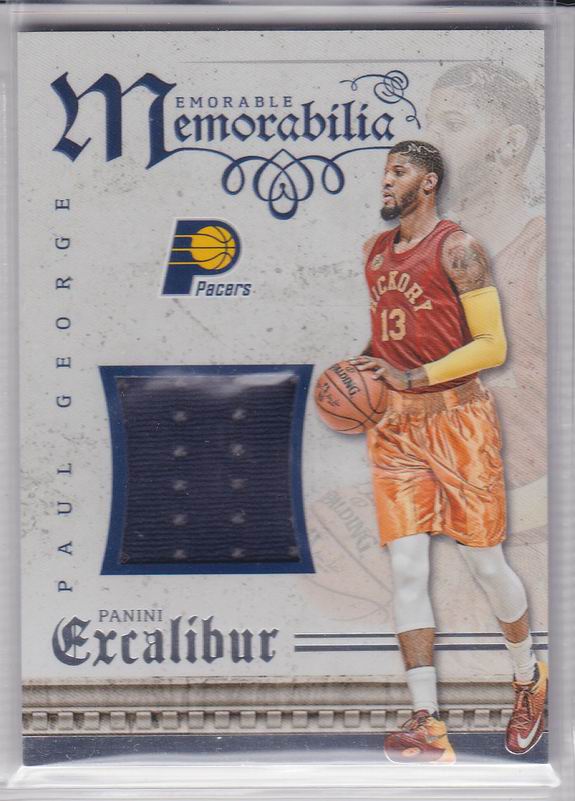 7738 雷霆 保罗乔治(paul george) 2015-16 excalibur