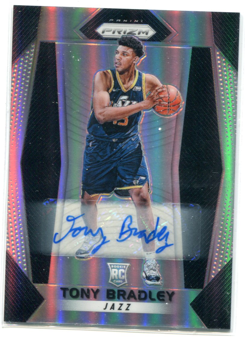 2017-18 panini prizm 托尼-布拉德利/tony bradley 新秀签名折射