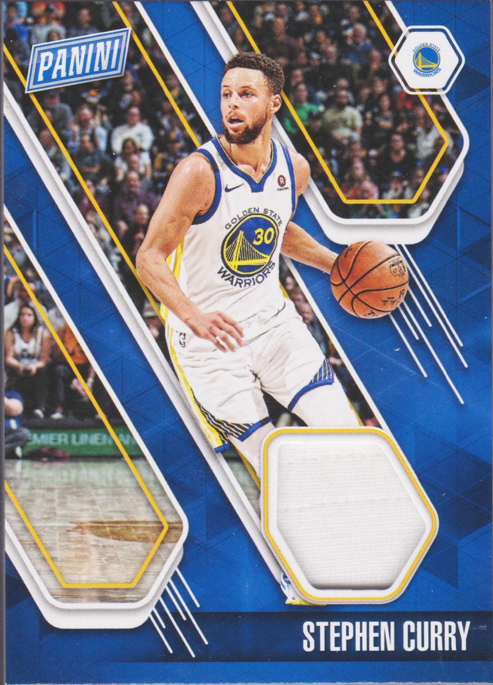 18-19 panini系列 斯蒂芬·库里 curry 球衣卡 勇士 稀有sp!