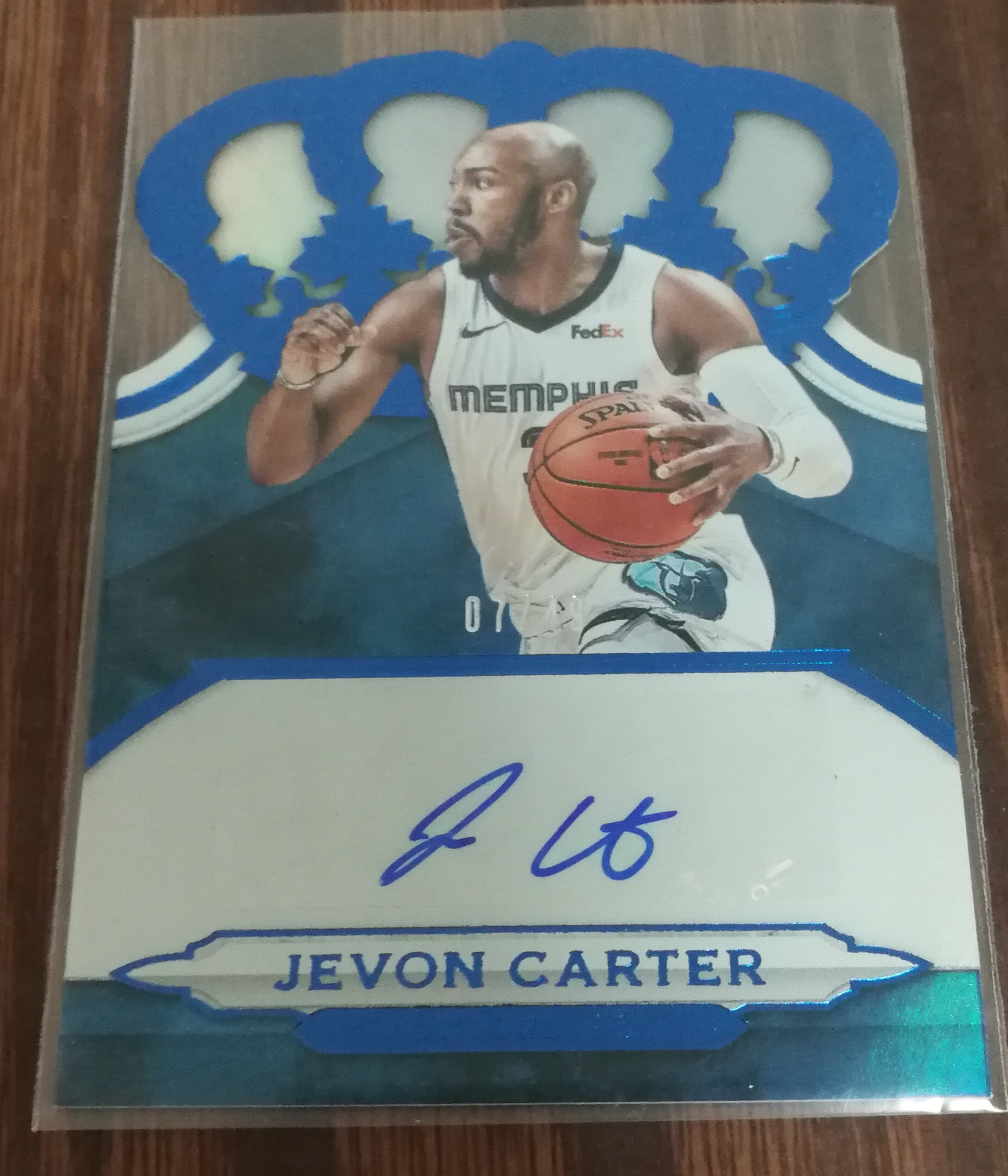 11525 灰熊 杰文卡特(jevon carter) 2018-19 crown royale(皇冠)