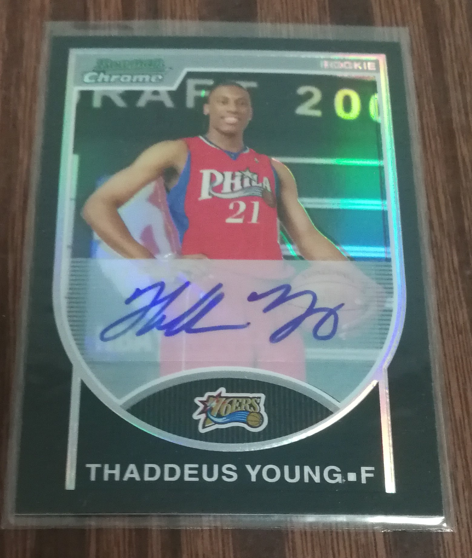 11587 步行者队长 赛迪斯杨(thaddeus young) 2007-08