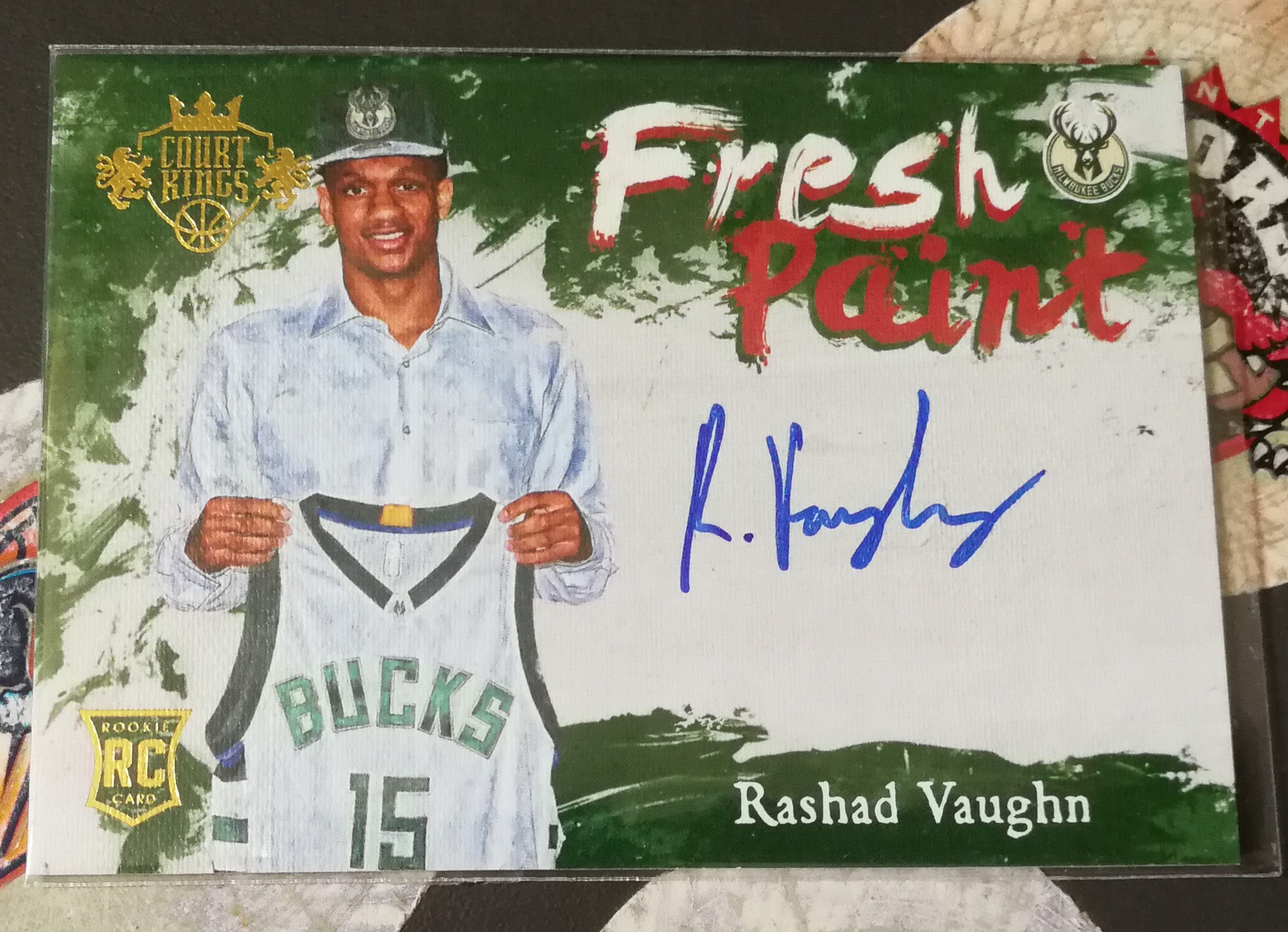 xr99 拉沙德沃恩(rashard vaughn) 2015-16 court kings(油画) fresh