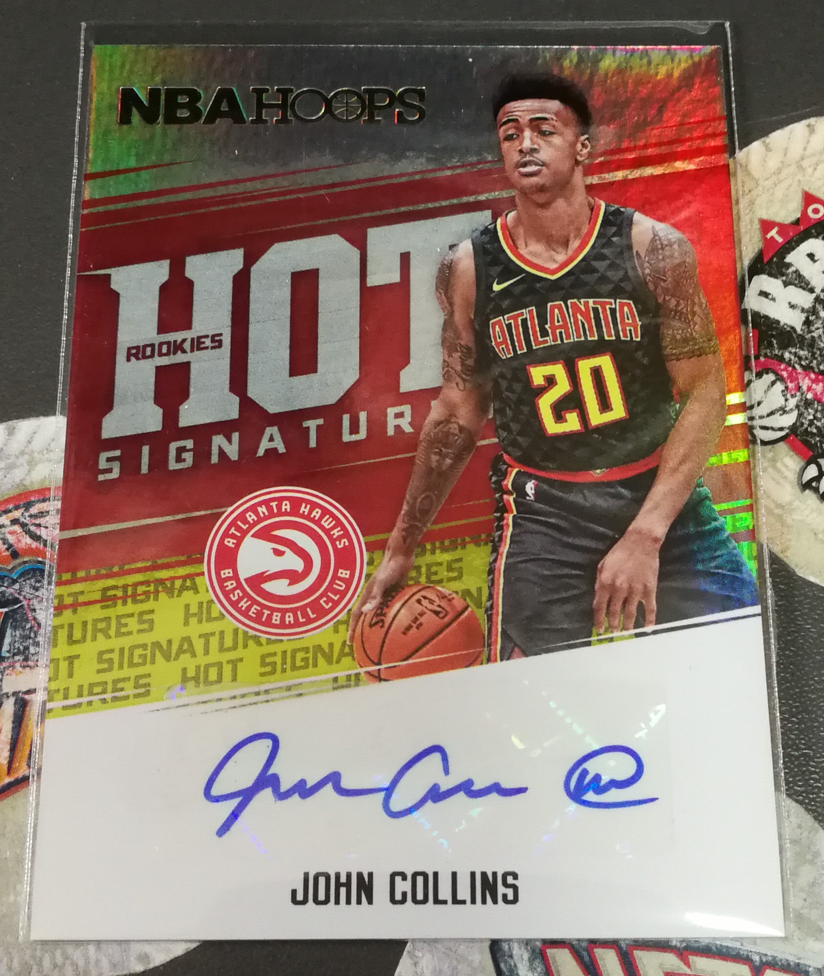 xr257 老鹰 约翰科林斯(john collins) 2017-18 hoops