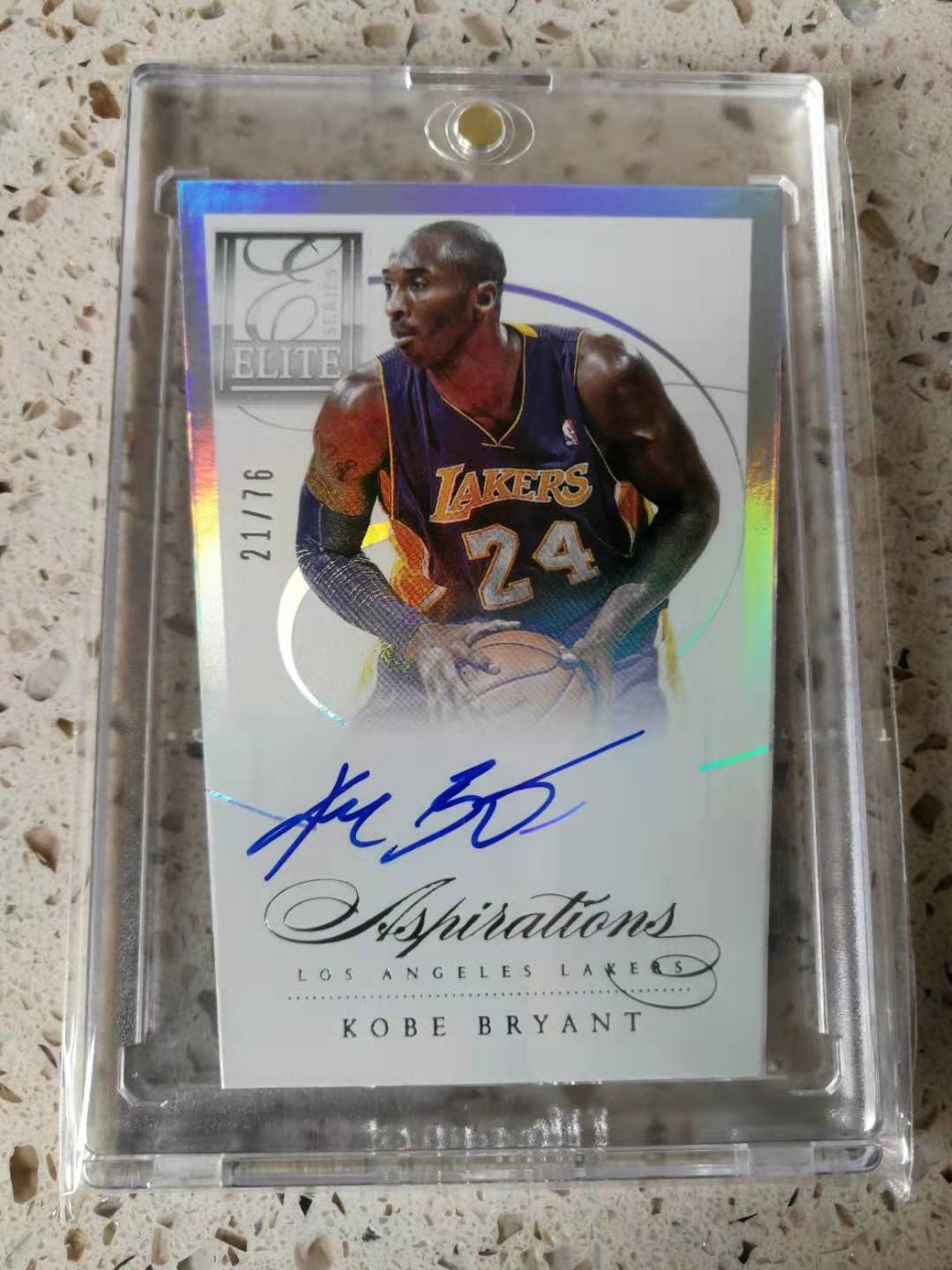 2012-13 panini elite 洛杉矶湖人队 科比布莱恩特 kobe bryant 签名