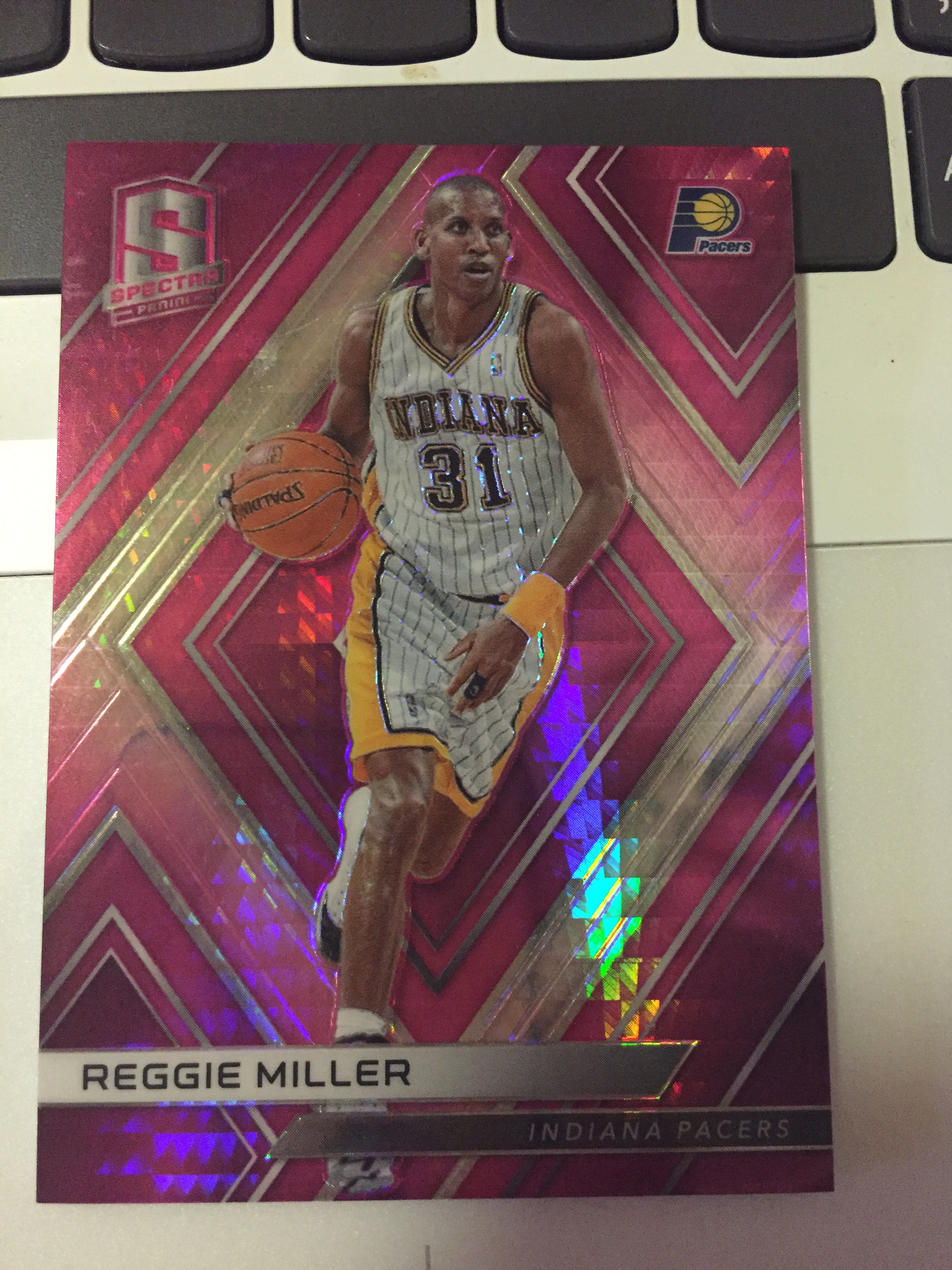 panini spectra 光谱 雷吉·米勒 reggie miller /25