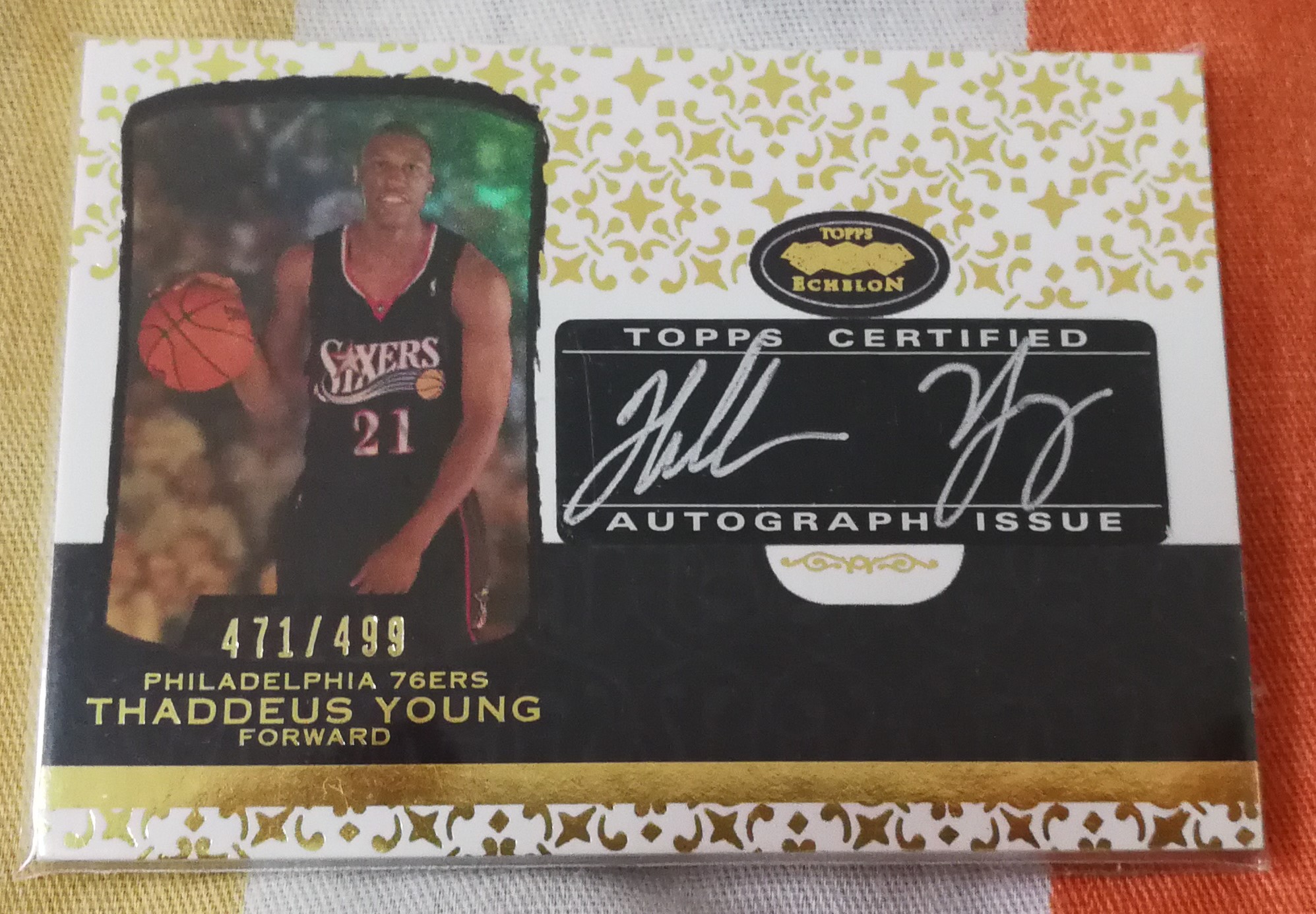 15075 公牛 赛迪斯杨(thaddeus young) 2007-08 topps