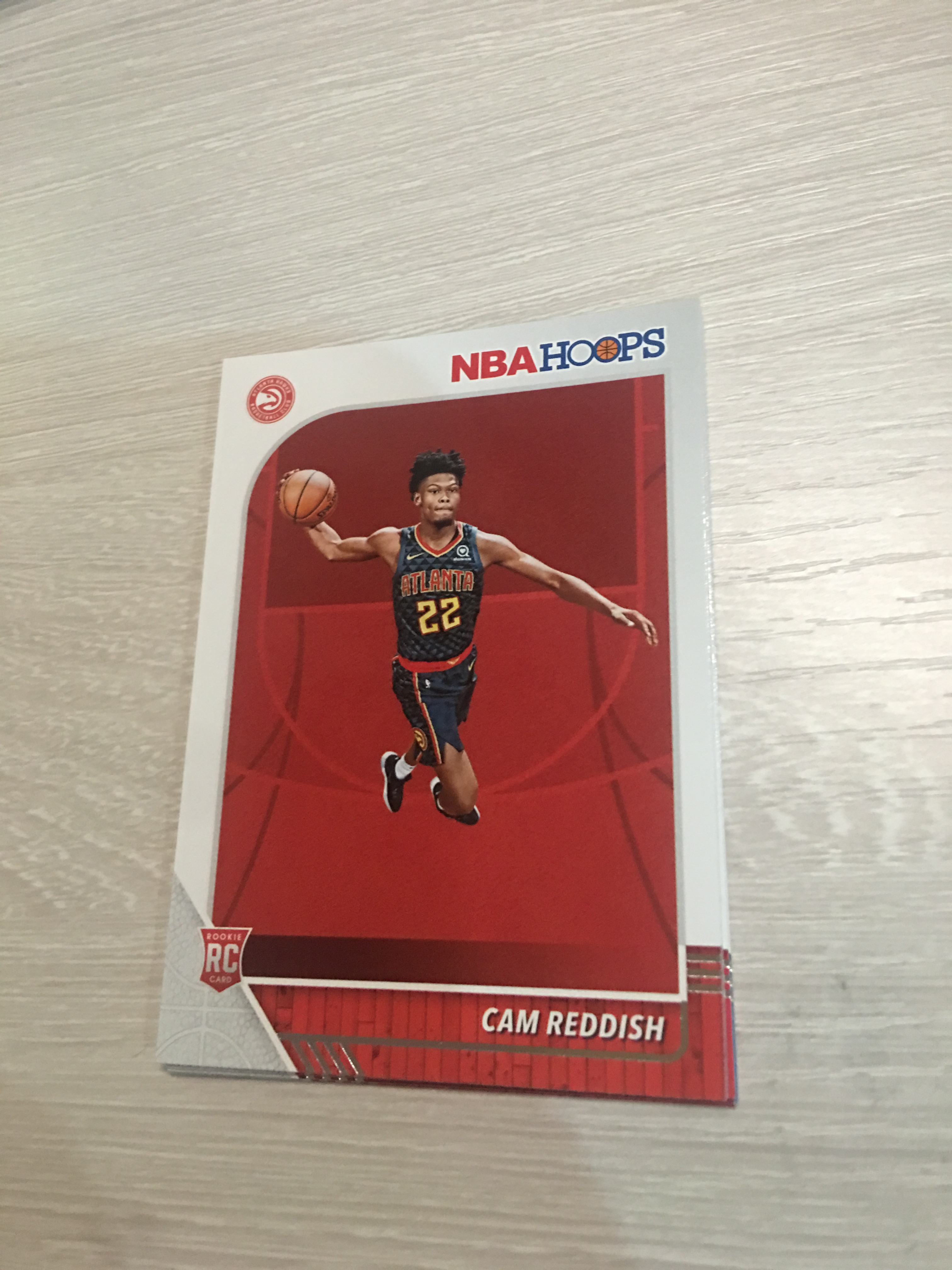 2019-20 帕尼尼 hoops 系列 卡姆-雷迪什 cameron reddish rc 新人卡