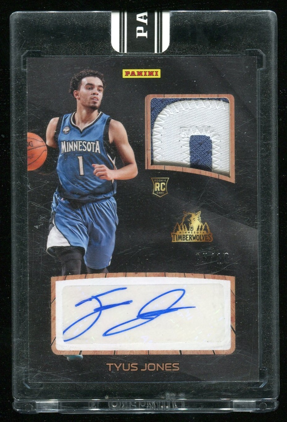 【miss0801 拍卖】2015-16 panini 系列 泰厄斯·琼斯 tyus jones /10