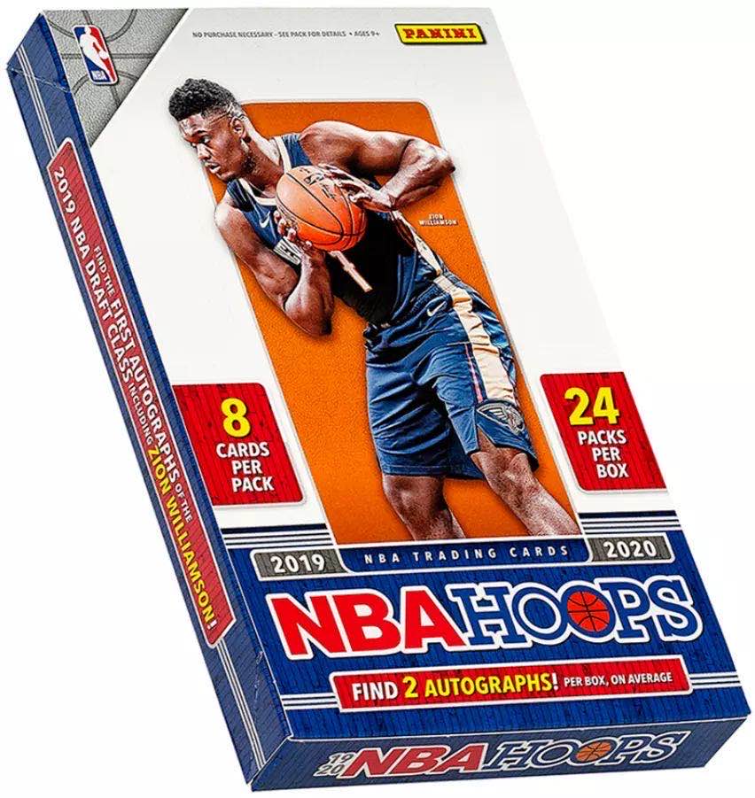 【海宝】2019-20 panini hoops 原箱20盒 可博科比 锡安 莫兰特 第