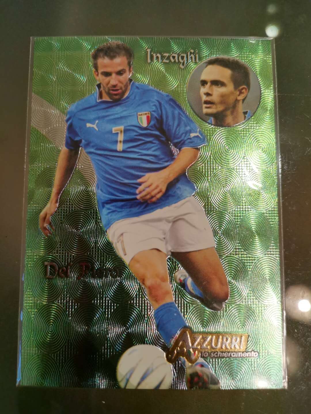 2004 azzurri 意大利队卡 皮耶罗