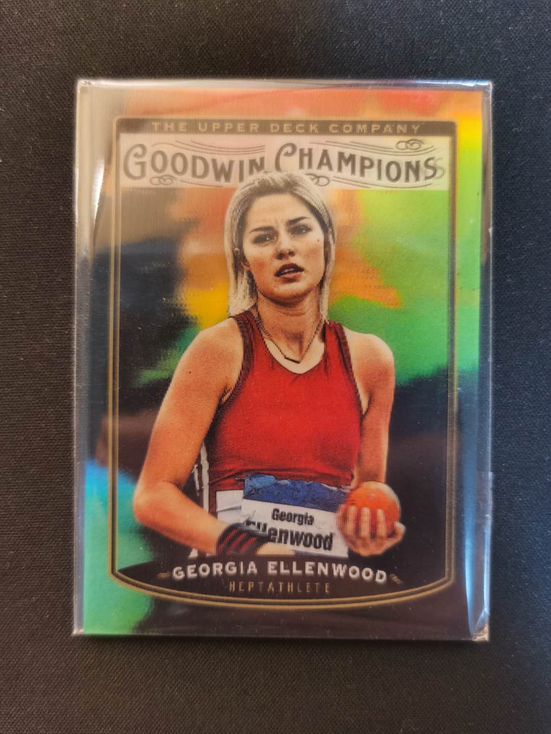 d25 2019 ud upperdeck 古德温 3d扎染 georgia ellenwood 乔治亚