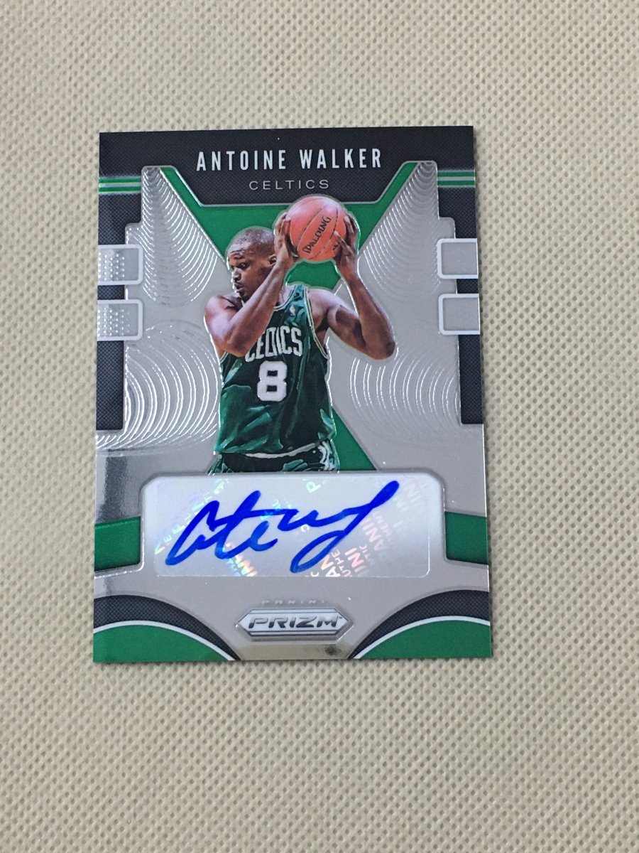 panini prizm 凯尔特人 签字卡 antoine walker 安东尼·沃克 卡品