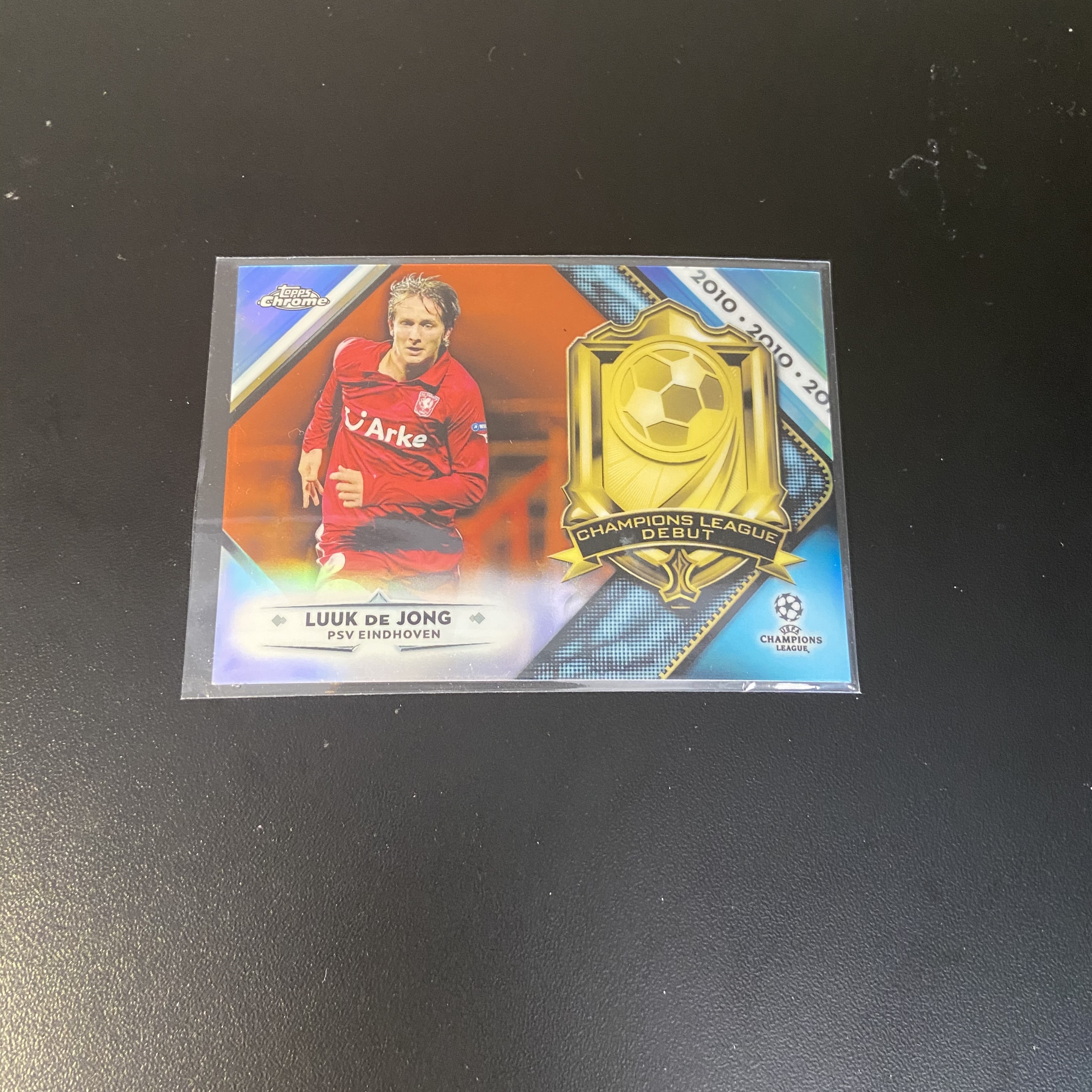 【小新球星卡代拍】topps 2018-19欧冠chrome 卢克德容 荷兰 塞尔维亚