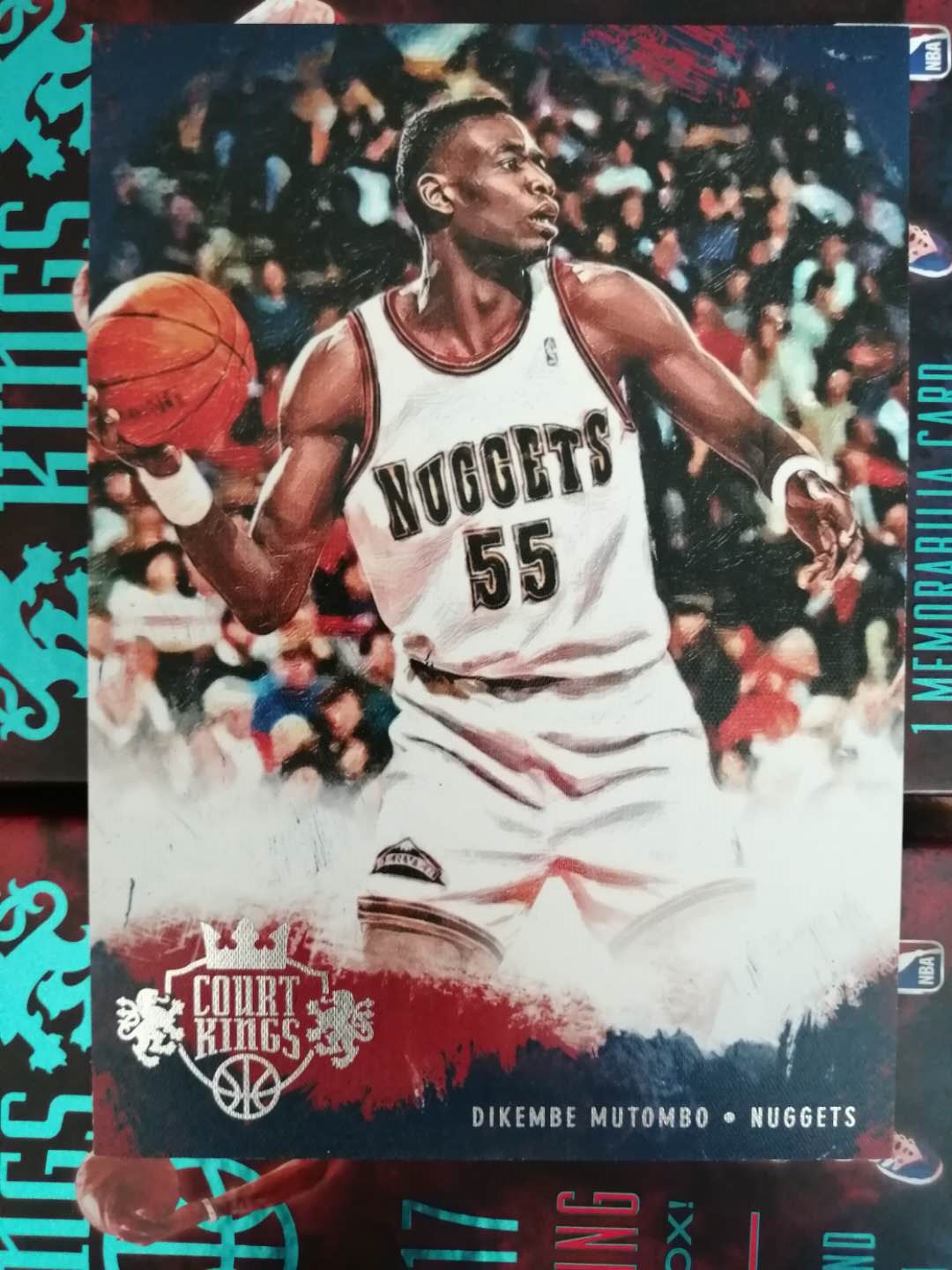 2014panini court kings 大热油画系列,油画大卡,穆大叔,穆托姆博