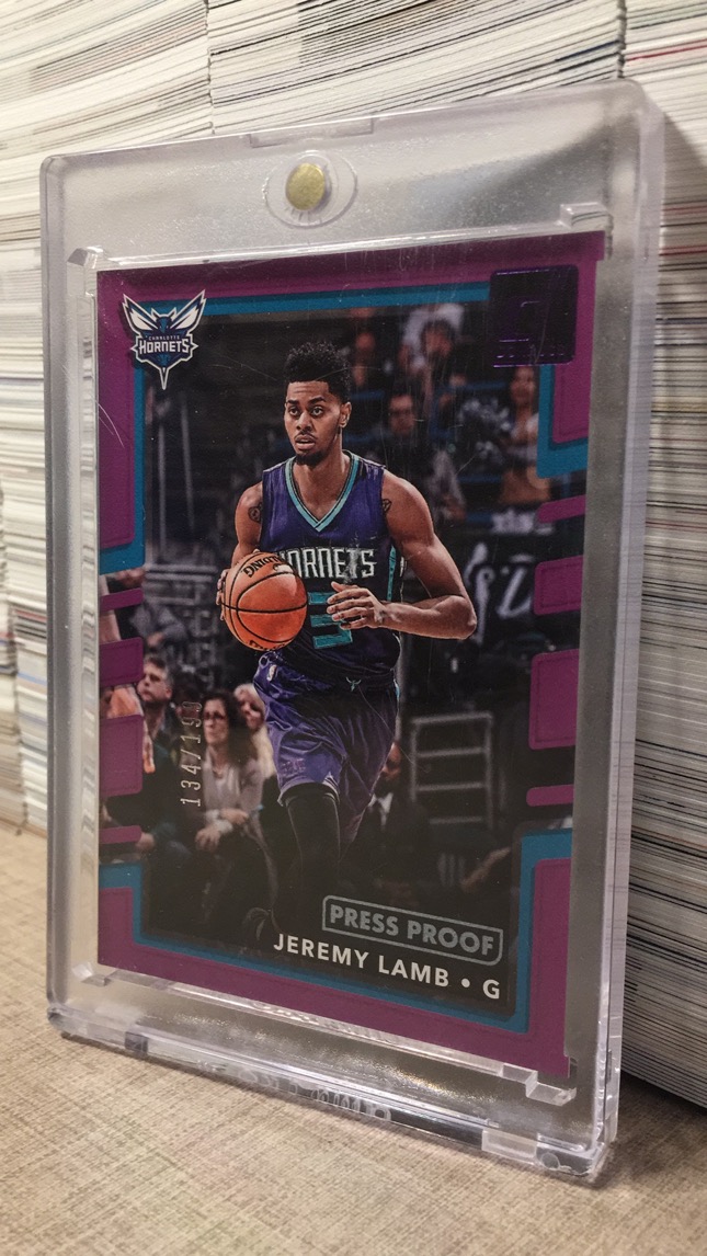 2017-18 panini donruss jeremy lamb 兰姆 黄蜂 限量