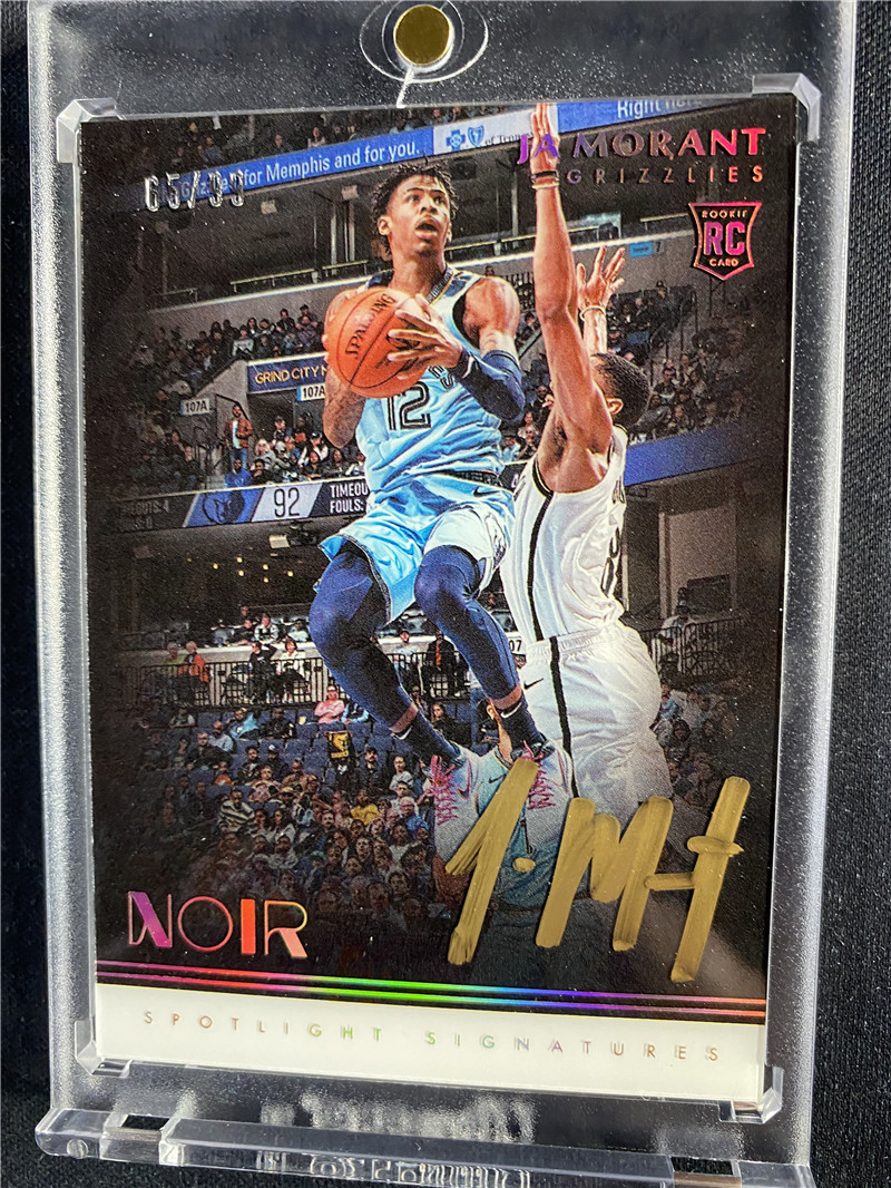 【81球星卡社】2019-20 panini noir 系列 灰熊 新秀