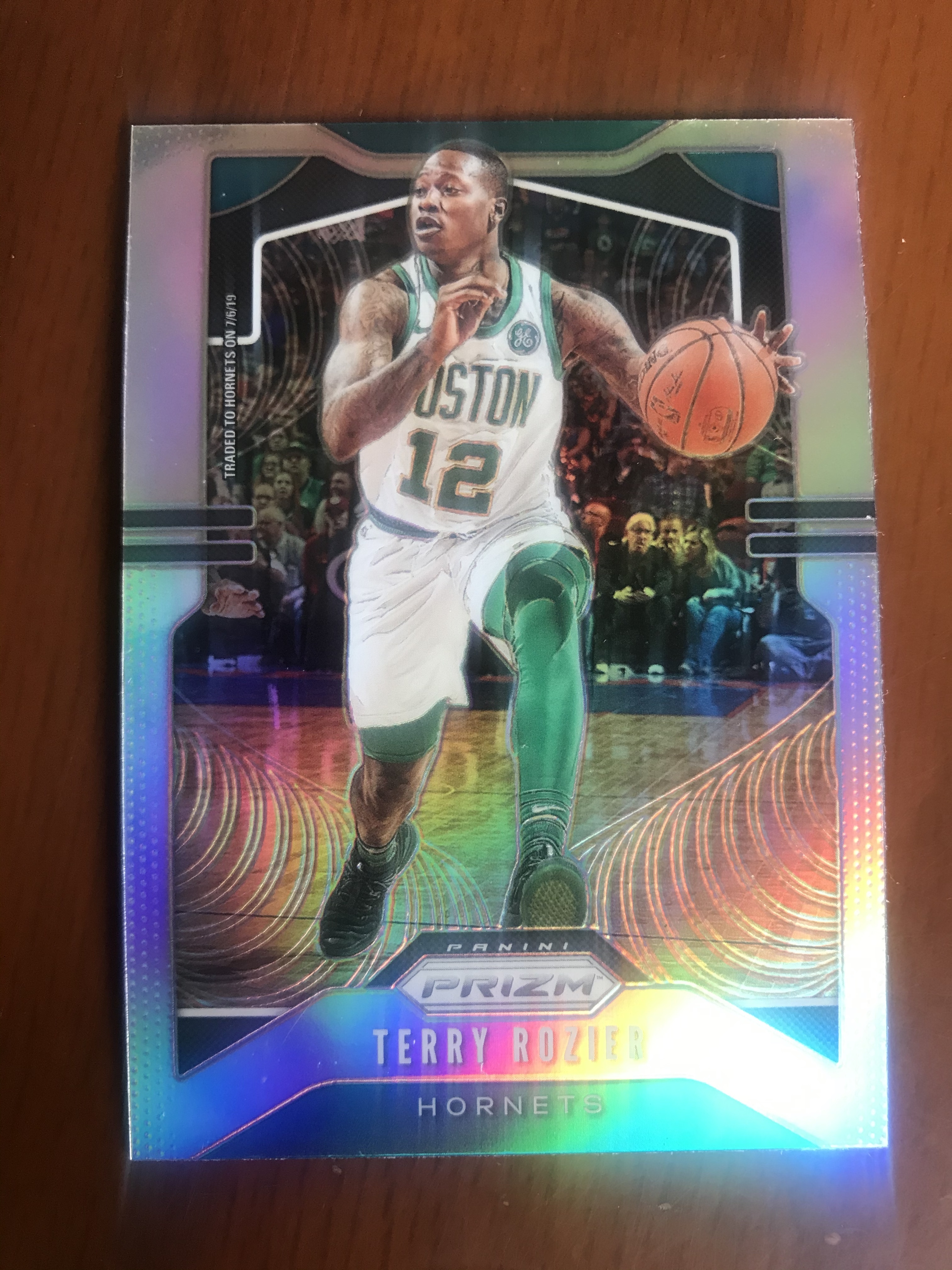 2019-20 panini prizm - silver prizm #43-terry rozier 特里