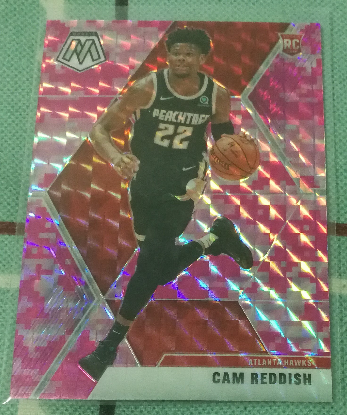 j636 老鹰 雷迪什(cam reddish) 2019-20 mosaic(马赛克) 迷彩粉折 正