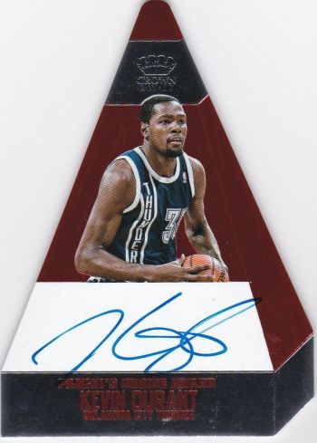 帕尼尼 panini preferred 凯文 杜兰特 签字 49编