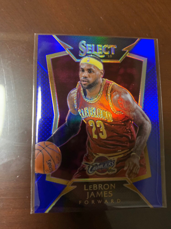 2014-15 select panini 詹姆斯 折射 蓝折 249编 建议评级 ebay已飞