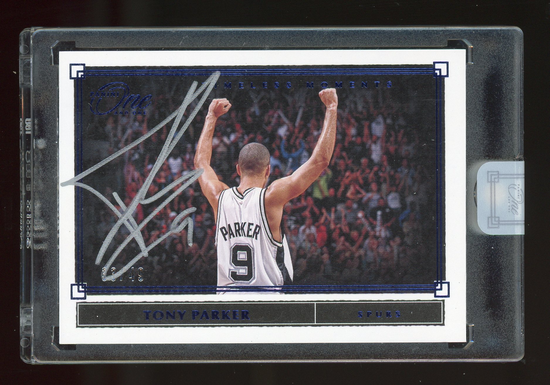 one and one timeless moments 生涯时刻签字 蓝版 法国跑车 托尼帕克